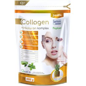 Jutavit Collagen + Hialuron Komplex italpor (Ananász) 400 g