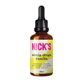 Nick's Vaníliás Stevia Csepp 50 ml