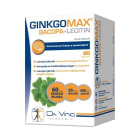 GinkgoMAX+Bacopa+Lecitin lágyzselatin kapszula 60 db