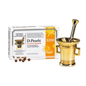 D-Pearls D3-vitamin gyöngyök 3200 80 db
