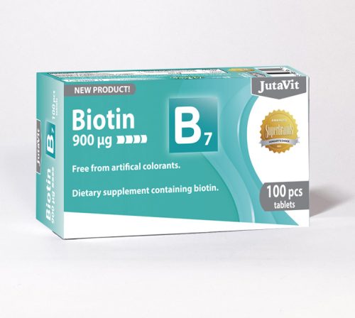 Jutavit Biotin 900 µg tabletta 100db