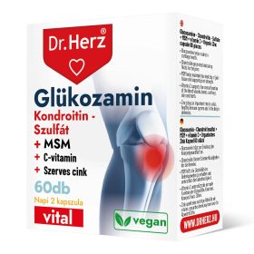   Dr. Herz Glükozamin + Kondroitin-szulfát + MSM kapszula 60 db