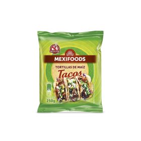 Mexifoods Tortilla Kukoricás Gluténmentes 250 g 10*