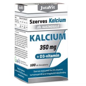 Jutavit Szerves Kalcium 350 mg + D3-vitamin 100 db