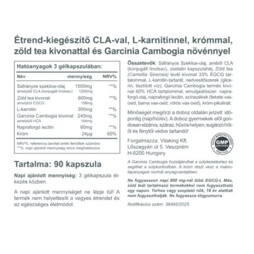 Vitaking Fat Burner 90 db