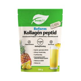 BENEFITT REFORM kollagén peptid italpor (Ananász) 300 g