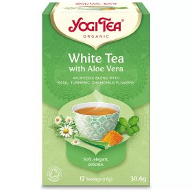 Yogi Tea Bio fehér Tea Aloe Verával 17 db