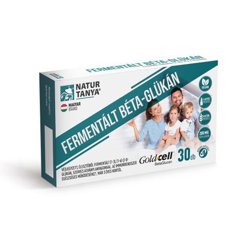 Natur Tanya fermentált béta-glükán kapszula 30 db - immunvédelem
