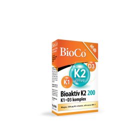 BioCo Bioaktív K2 200 mikrogramm+K1+D3 Komplex 60 db