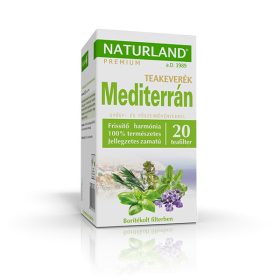   Naturland Mediterrán gyógy- és fűszernövény teakeverék 20×1,5 g