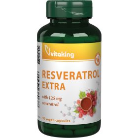 Vitaking Rezveratrol Extra 125 mg 90 db