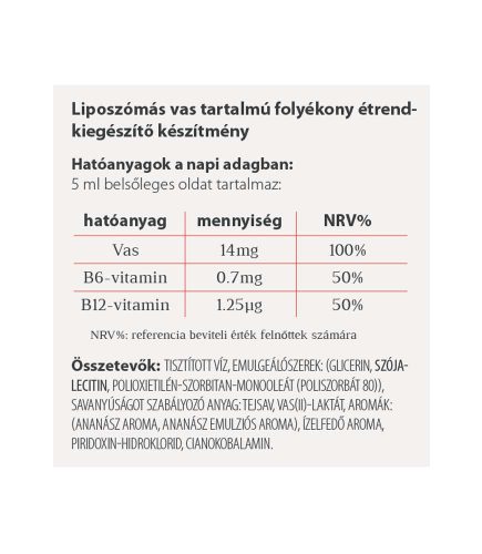 Vitaking VitaFer-L vas szirup 120 ml