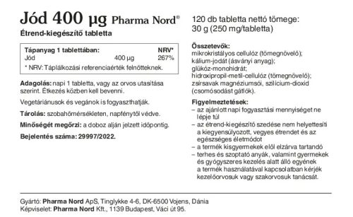 Bio-Jód 400 µg 120 db