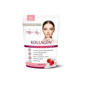 Interherb Kollagén italpor (Eperkrém) 400 g