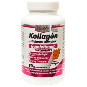   Jutavit Kollagén + Hialuron Komplex gumivitamin (Cukormentes) 60 db
