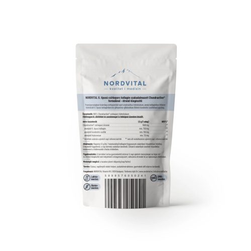 Nordvital Csirkeporc Kollagén Ízület Komplex 90 g