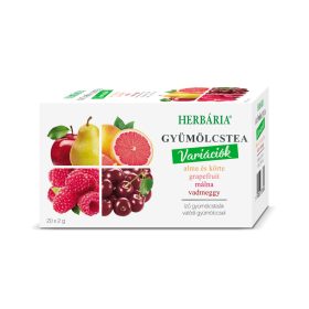   Herbária Gyümölcstea Variációk (Alma és Körte, Grapefruit, Málna, Vadmeggy) 20x2 g