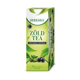 Herbária zöld tea (Feketeribizli) 25x1,5 g