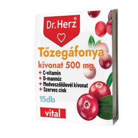 Dr. Herz Tőzegáfonya kivonat 500 mg 15 db