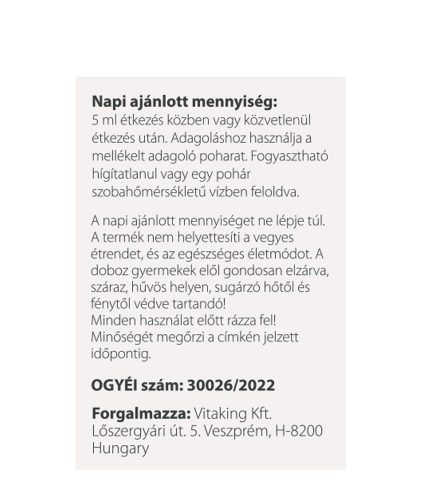 Vitaking VitaFer® mikrokapszulás vas szirup 120 ml