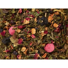   Cherry Ice Tea (Gin-Kakukkfű) sencha zöld tea keverék 21602