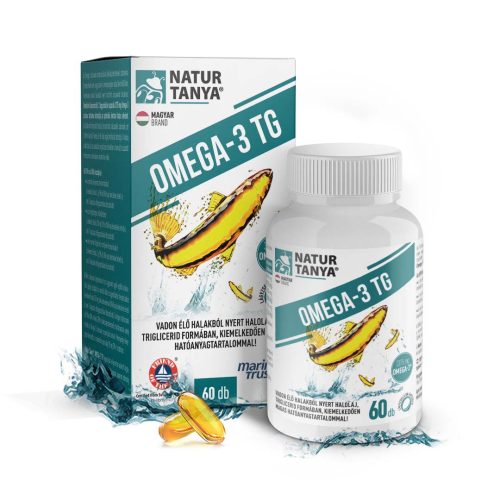 Natur Tanya Omega-3 TG 60 db – 75% EPA + DHA