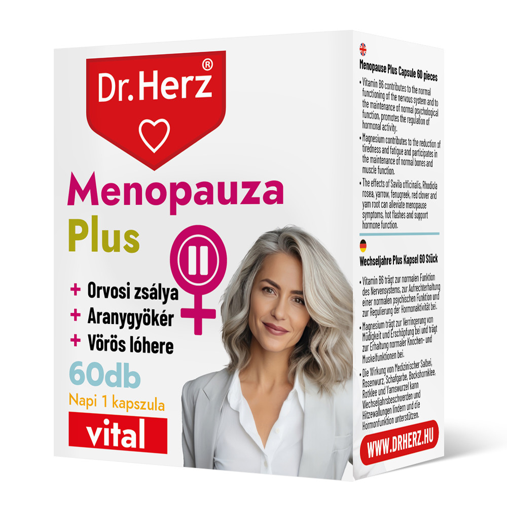 Dr. Herz Menopauza Plus kapszula