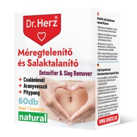 Dr. Herz Méregtelentő és Salaktalanító kapszula 60 db