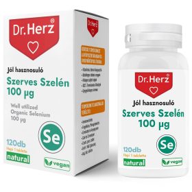 Dr. Herz Szerves Szelén 100µg 120 db
