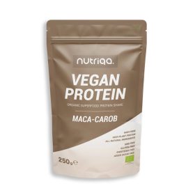 Nutriqa Bio Maca-Carob Vegán Proteinmix 250 g