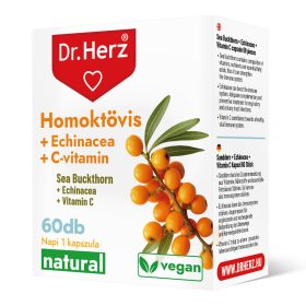 Dr. Herz Homoktövis + Echinacea + C-vitamin 60 db