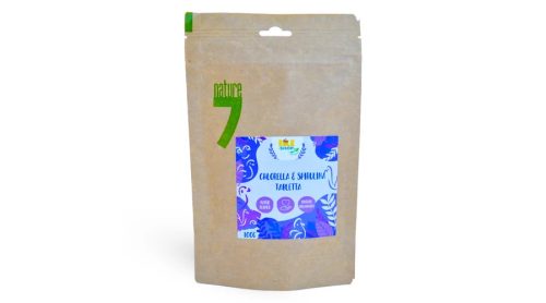 Bulkshop Chlorella & Spirulina tabletta 500 mg 100 g