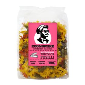Economike kukorica tészta tricolor orsó gm. 400 g