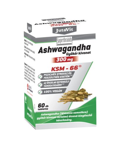 Jutavit Ashwagandha gyökér kivonat 300 mg 60 db