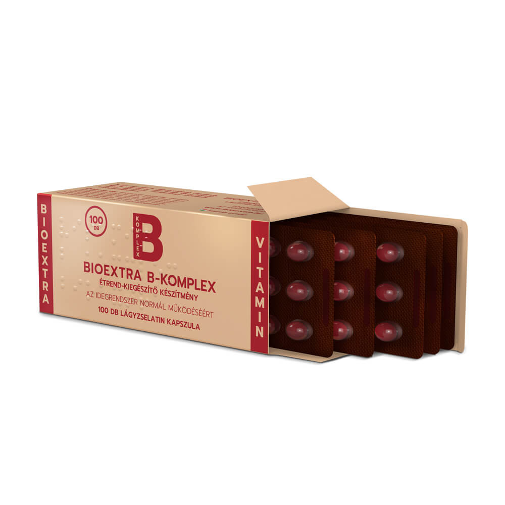 Bioextra B-komplex lágyzselatin kapszula 100 db