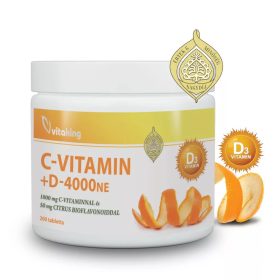 Vitaking C-1000 + D-4000 tabletta 200 db