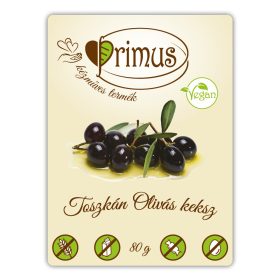 Primus Toszkán Olivás Keksz Gluténmentes 80 g