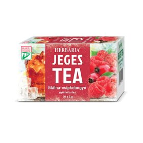 Herbária jeges tea (málna-csipkebogyó) 20x2 g