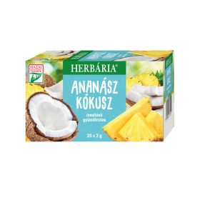 Herbária filteres gyümölcstea (ananász-kókusz) 20x2 g