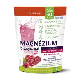   Interherb XXL Magnézium-biszglicinát italpor (Málna) 315 g