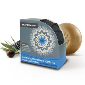   Natur Tanya Lúgmentes Fekete köményes olíva színszappan 100 g