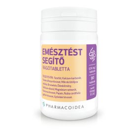 Pharmacoidea Emésztést segítő rágótabletta 90 db