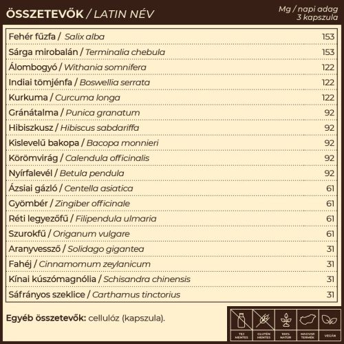 Myrobalan MeTor gyulladáscsökkentő kapszula 60 db