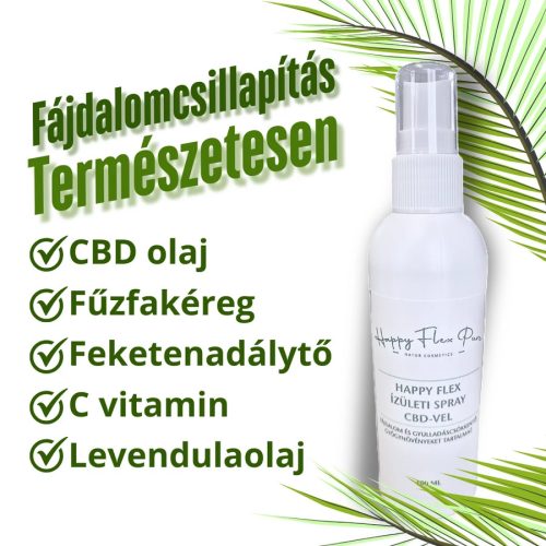 Happy Flex Ízületi spray CBD-vel 100 ml