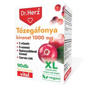 Dr. Herz Tőzegáfonya kivonat 1000 mg XL 90 db