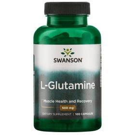 Swanson L-Glutamin 500 mg 100 db
