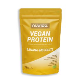 Nutriqa Bio Banán-Mesquite Vegán Proteinmix 250 g