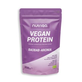 Nutriqa Bio Baobab-Aronia Vegán Proteinmix 250 g