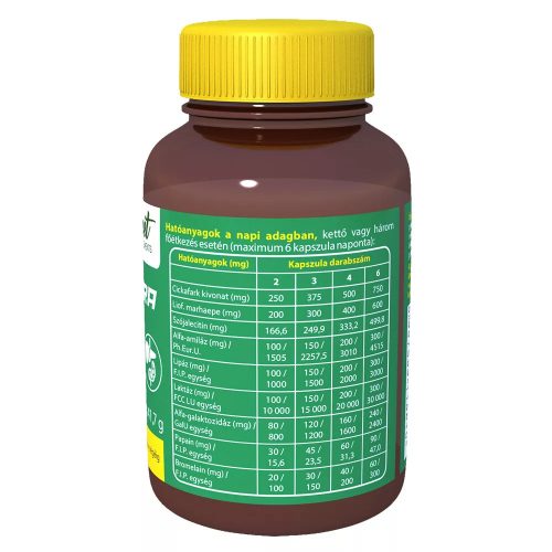 Gallmet-Extra Epesav, Enzim és Gyógynövény kapszula 60 db