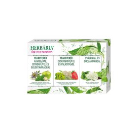   Herbária Gyógynövényes Triopack teaválogatás (Alma, Eper, Jázmin) 3x30 g